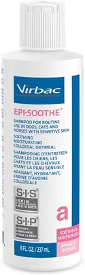 Virbac Epi-Soothe Shampoo for Pets 10% Off - 8 oz Dry/Sensitive Skin