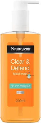 Neutrogena® Clear & Defend 2% Salicylic Acid Face Wash, 200 ml - Spar 7%
