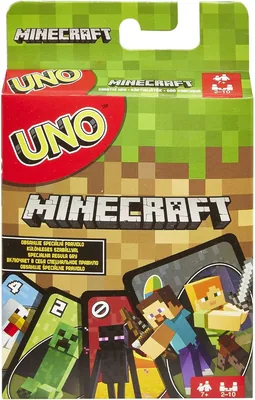 Mattel UNO Minecraft Card Game | 46% Off