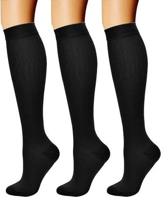 CHARMKING Compression Socks 3 Pairs - Best Deal