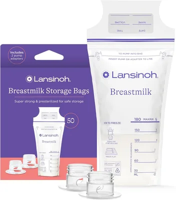 Lansinoh Breastmilk Storage Bags - 50 Count, 28% Off