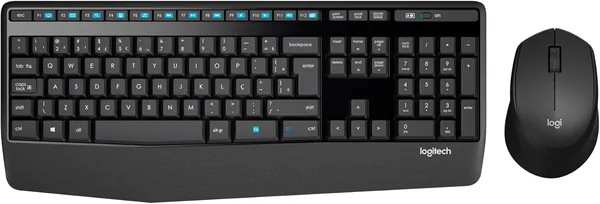 Teclado e Mouse Logitech MK345 sem fio com Apoio para as Mãos - 25% Off