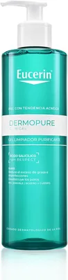 Gel Limpiador Facial Eucerin para Piel Grasa, 400ml - 66% de Descuento