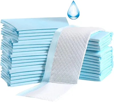 Tidlosa babypad 100 stk. Inkontinens utbyggnad Baby Diaper Nybornspads Mjuk Och Luftig Vattendragbar