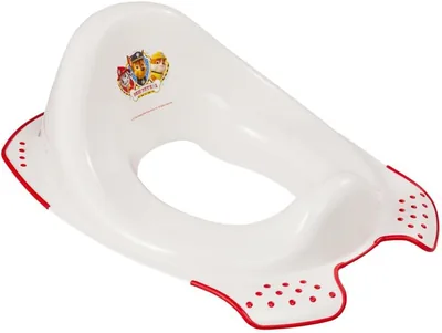 Nakładka sedesowa dziecięca Paw Patrol, Od 18 m. do 4 r.ż., Funkcja antypoślizgowa, Biała