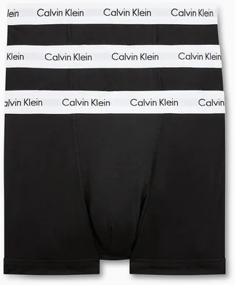 Calvin Klein Men's Cotton Stretch Trunk - 3 Pack Best Deal