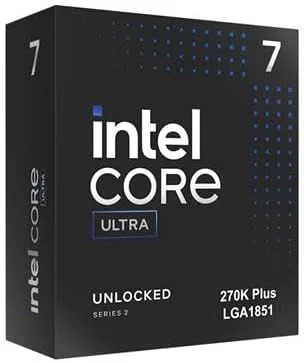 Intel Core Ultra 7 270K Plus processeur 36 Mo Cache intelligent Boîte (CPU/Core Ultra 7 270K Plus 5.5 GHz)