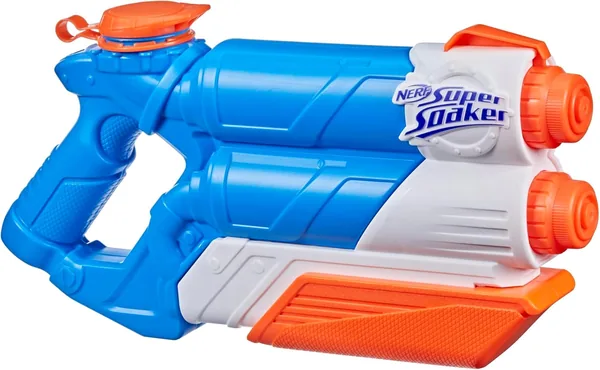 Super Soaker Hasbro Nerf Twin Tide: Pistola ad Acqua a Doppio Flusso per Giochi all'Aperto, per Bambini, Adolescenti e Adulti - 55% di Sconto