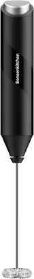 Bonsenkitchen Elektrischer Milchaufschäumer, Handhaltbarer Milchaufschäumer-Stab für Kaffee, Latte, Macchiato, Cappuccino, Matcha, Batteriebetrieben - Best Deal