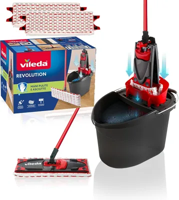 Vileda Revolution Box: Scopri la Scopa Pavimento a 3 Pezzi con Sconto del 20%