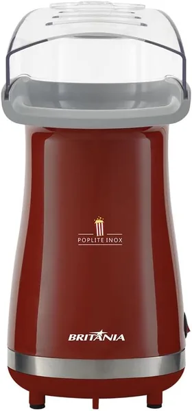 Pipoqueira Poplite inox Bpi01vi Vermelho 220V