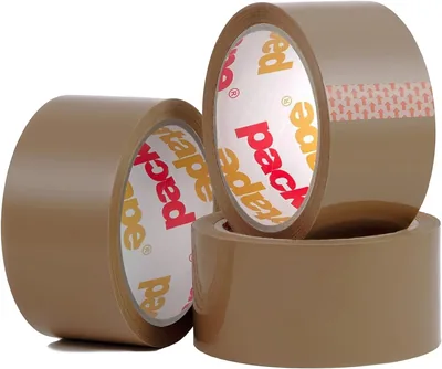 Packatape Brown Packaging Tape - 3 Rolls 48mm x 66m Best Deal