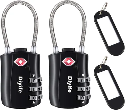 Diyife TSA Luggage Locks 11% Off