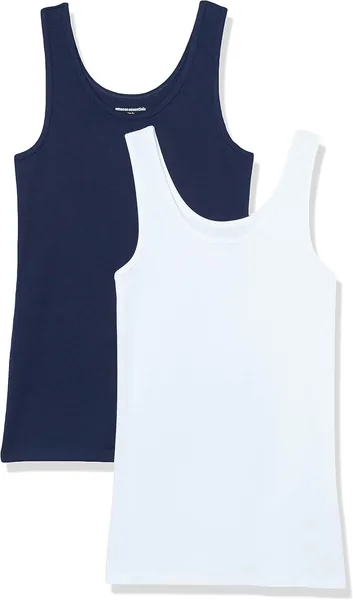 Amazon Essentials Women's Slim-Fit Vest Pack of 2