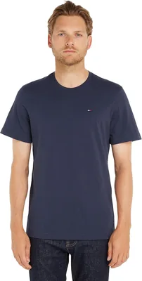 Maglietta Tommy Jeans da Uomo a Maniche Corte Originale Slim Fit