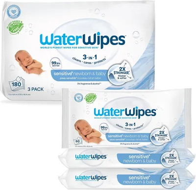 WaterWipes Biodegradable Baby Wipes - 180 Count Best Deal