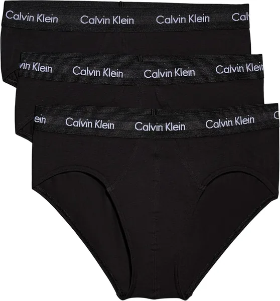 Calvin Klein Cooling Cotton Stretch 3 Pack Shorts, Nero/Bianco/Grigio - Sconto 51%