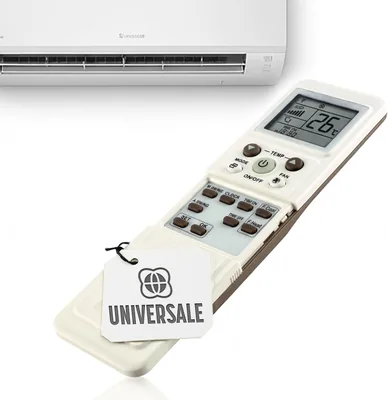 TEMPO DI SALDI Telecomando Universale per Condizionatori d'Aria Multifunzionale Compatibile con oltre 1000 Modelli, Miglior Prezzo