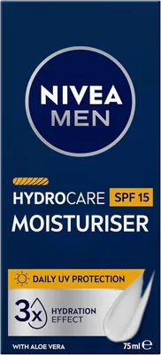 NIVEA MEN Hydrocare SPF15 Moisturiser 75ml Best Deal