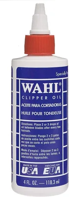 Wahl Clipper Olie 4 fl oz voor Onderhoud van Snijmes | Haartrimmeronderhoud, smeermiddel voor snijmes