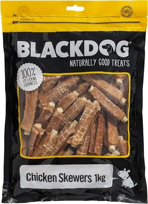 BLACKDOG Chicken Skewers 1KG - Best Deal