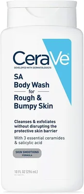 CeraVe Body Wash Salicylic Acid, Fragrance Free, 10 oz