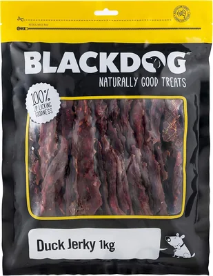 BLACKDOG Duck Jerky 1KG Best Deal