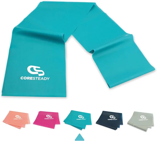 Elastic Fitness Pilates Elastic Bands Fitness Physiotherapy and Yoga Gym Bands for Strength Elastic Set with Free E-Guide