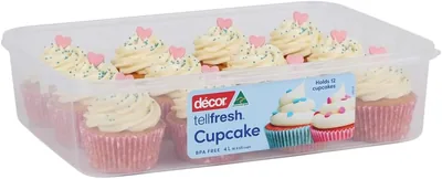 Tellfresh Cupcake Carrier 4L Clear Best Deal