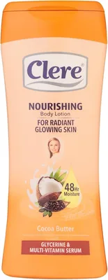Clere Body Lotion - 48hr Moisture, Cocoa Butter & Glycerine