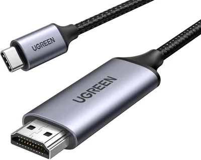 UGREEN USB C auf HDMI Kabel 4K 60Hz, 2K 120Hz, Thunderbolt 5/4/3, 2M | HDMI 2.0, UHD, Aluminium Gehäuse HDR (31% Rabatt)