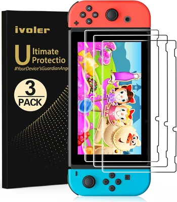 iVoler Screen Protector 3 Pack Nintendo Switch - 75% Off