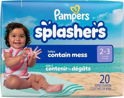 Pampers Splashers Swim Diapers Size S 20 Count - 54% Off