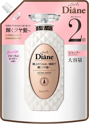 Diane Large Capacity Shampoo, 23% Off: Floral & Berry Scent for Shiny Hair