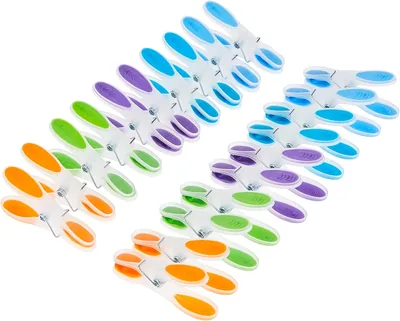Vileda Soft Pegs Clothespin, Weather Resistant - 26% Off