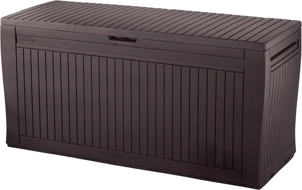 Keter Comfy Storage Box Brown 116.5 x 44.7 x 57 cm