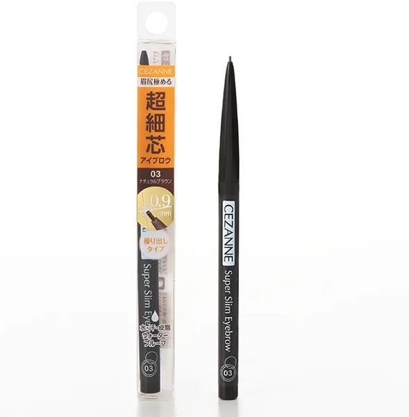 Cezanne Ultra Fine Lead Eyebrow Pencil 03 Natural Brown (0.02g)