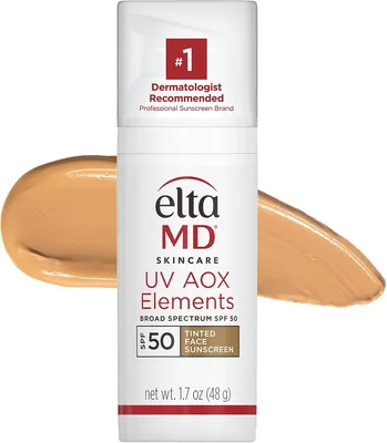 EltaMD UV Elements Tinted Sunscreen Moisturizer, SPF 44