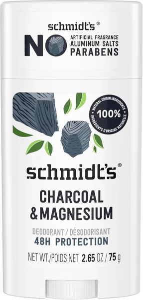 Schmidt's Charcoal & Magnesium 48h Aluminum-Free Deodorant
