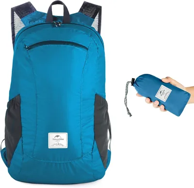 Naturehike Ultralegnad Faltbar Wasserdicht Räckpack 30D Nylon 18L/22L/25L/30L Hiken Räckpack för Camping