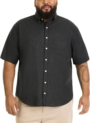 Van Heusen Men's Big & Tall Wrinkle Free Check Shirt