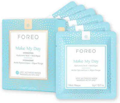 FOREO Make My Day UFO Activated Facial Mask 7 Pack - Dry Skin Relief