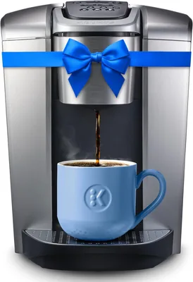 Keurig K-Elite Single Serve Coffee Maker - Brushed Silver