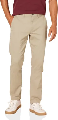 Amazon Essentials - Pantalón caqui elástico para hombre Best Deal