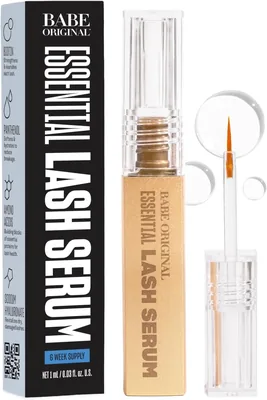 Babe Lash Wimperserum en wenkbrauwserum - Natuurlijke langere, vollere wimpers - Beste Deal