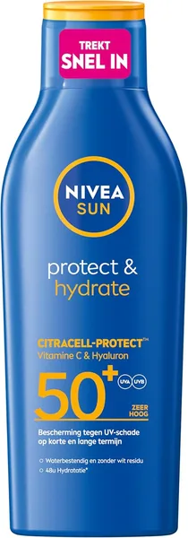 NIVEA SUN Bescherm & Hydrate Zonnecrème SPF 50 - Zonnebescherming - 200 ml