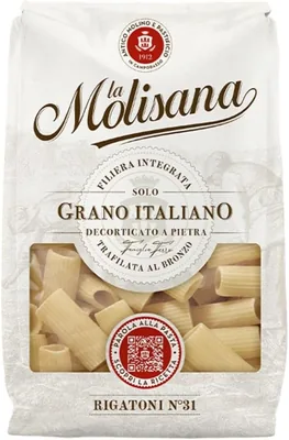 La Molisana Rigatoni Pasta - 50 Pack