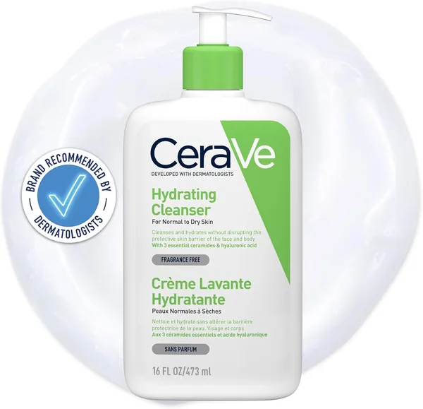 CeraVe Hydrating Cleanser for Normal to Dry Skin 236 ml