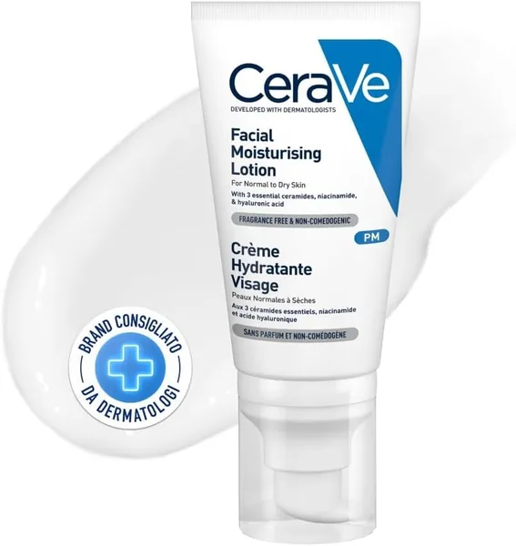 Cerave Moisturizing Face Cream with Hyaluronic Acid and Ceramides