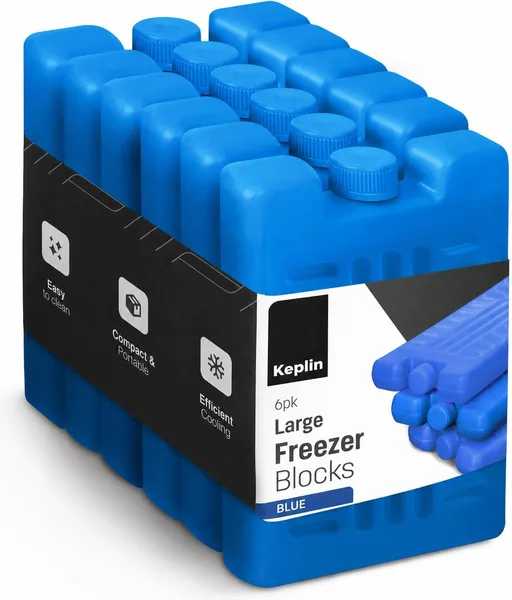 KEPLIN Freezer Ice Blocks (6 Pack)